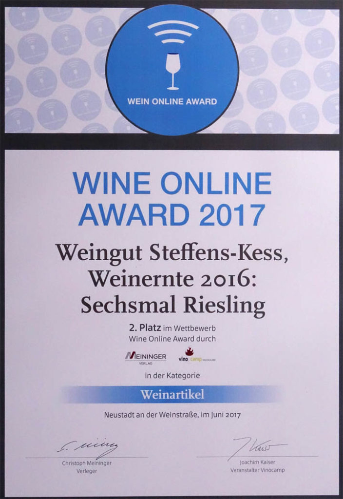 2017-06-17 Wine Online Award